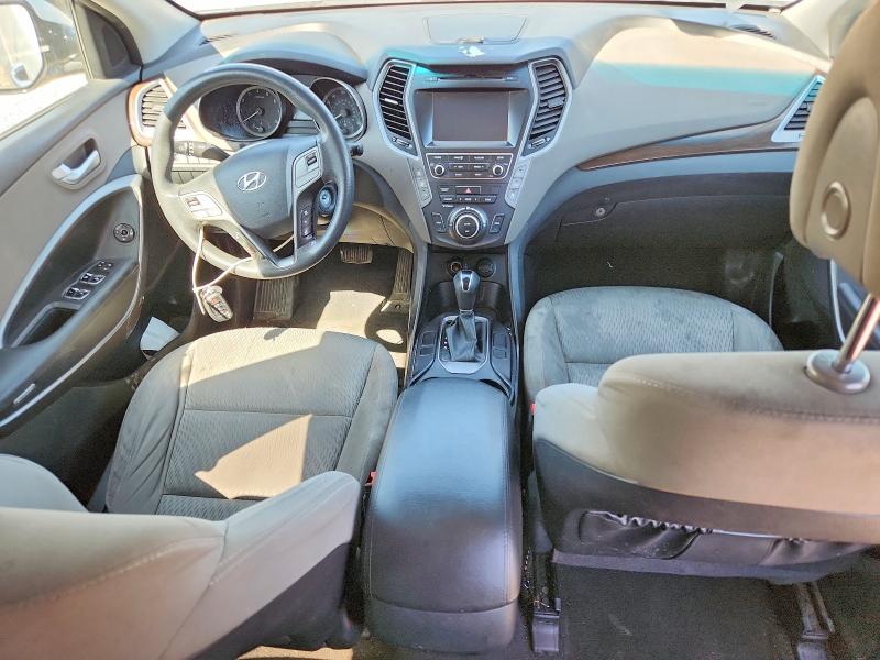 2017 Hyundai Santa fe VIN KM8SMDHF9HU179197 COPART salvage auction — HAIL, Ia - Cert Of Title-Salvage Title, sold $1,500 on 2026-07-08 (photo 8)