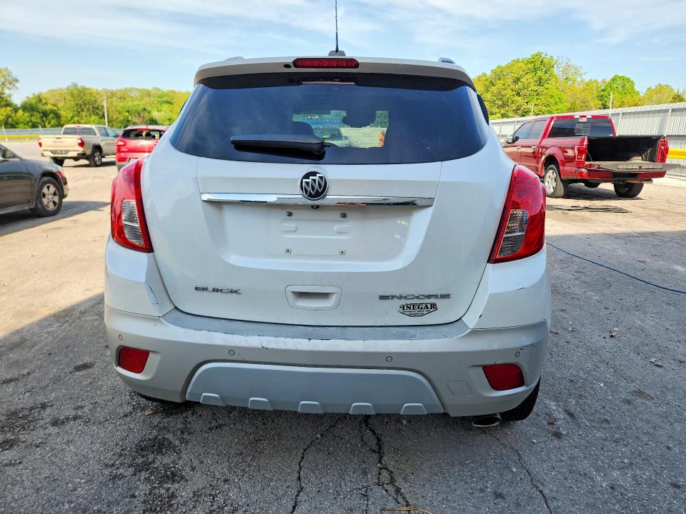 2015 Buick Encore VIN KL4CJDSBXFB179770 COPART salvage auction — HAIL, MO - SALVAGE CERTIFICATE OF TITLE, sold $1,850 on 2026-07-29 (photo 6)