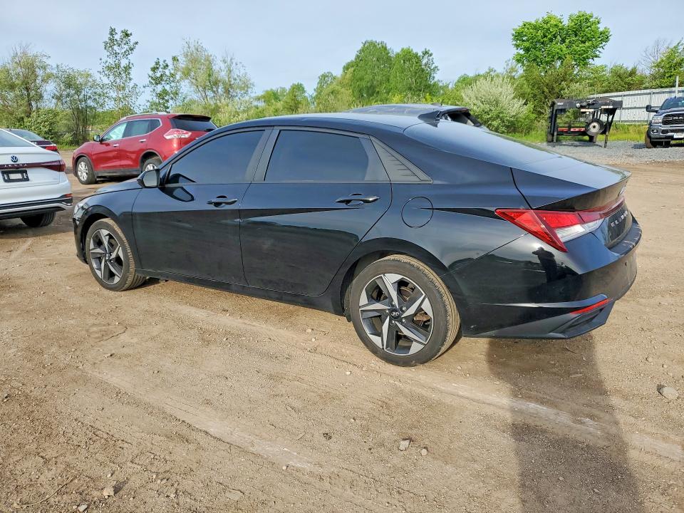 2023 Hyundai Elantra VIN KMHLS4AG6PU461941 COPART salvage auction — HAIL, Oh - Cert Of Title-Salvage, sold $7,700 on 2026-07-13 (photo 2)