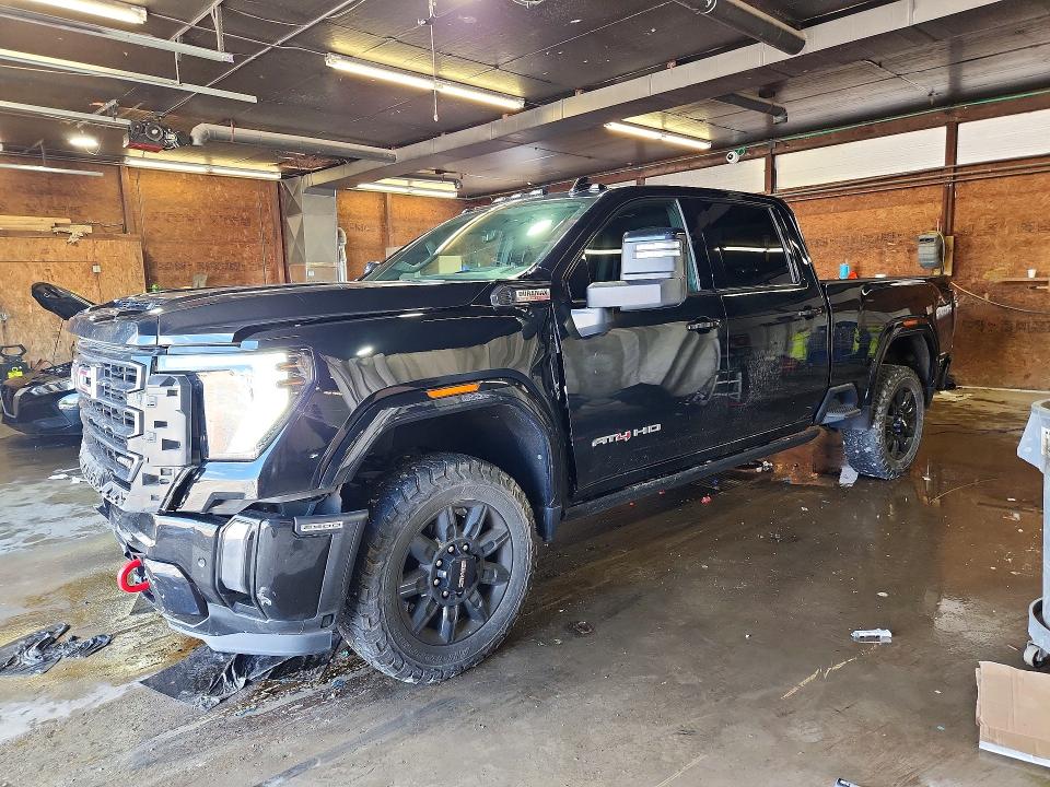 2024 Gmc SIERRA VIN 1GT49PEY5RF117520 COPART salvage auction — FRONT END, Or - Salvage Title Certificate, sold $29,500 on 2026-07-30 (photo 1)