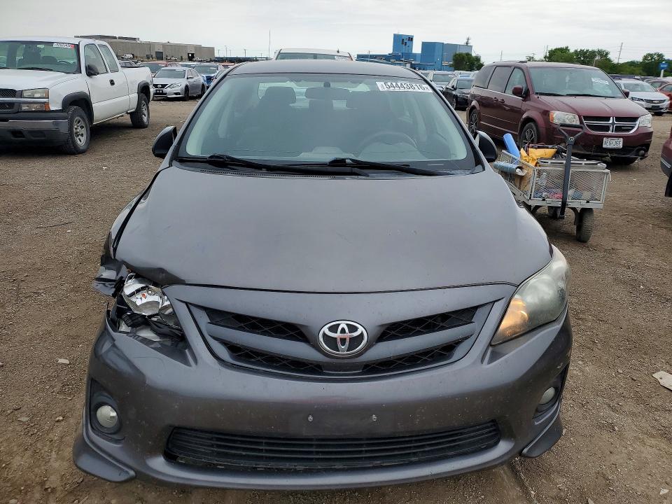 2012 Toyota Corolla VIN 5YFBU4EE8CP073913 COPART salvage auction — FRONT END, Ia - Cert Of Title-Salvage Title, sold $2,250 on 2026-07-10 (photo 5)