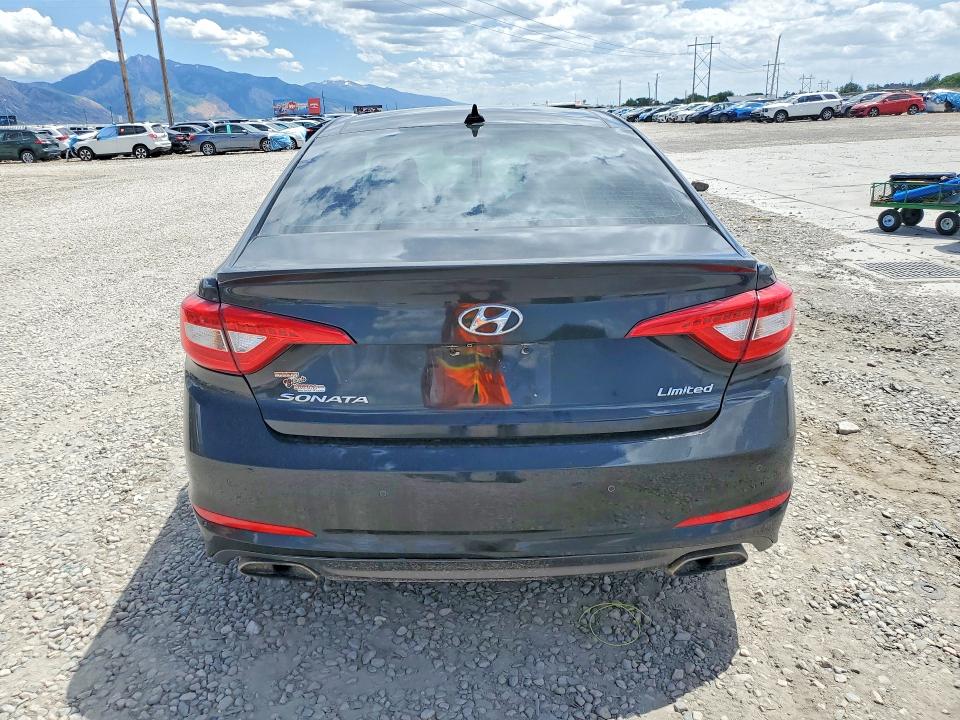 2016 Hyundai Sonata VIN 5NPE34AF7GH366980 COPART salvage auction — UNDERCARRIAGE, Ut - Salvage Certificate, sold $550 on 2026-08-03 (photo 6)