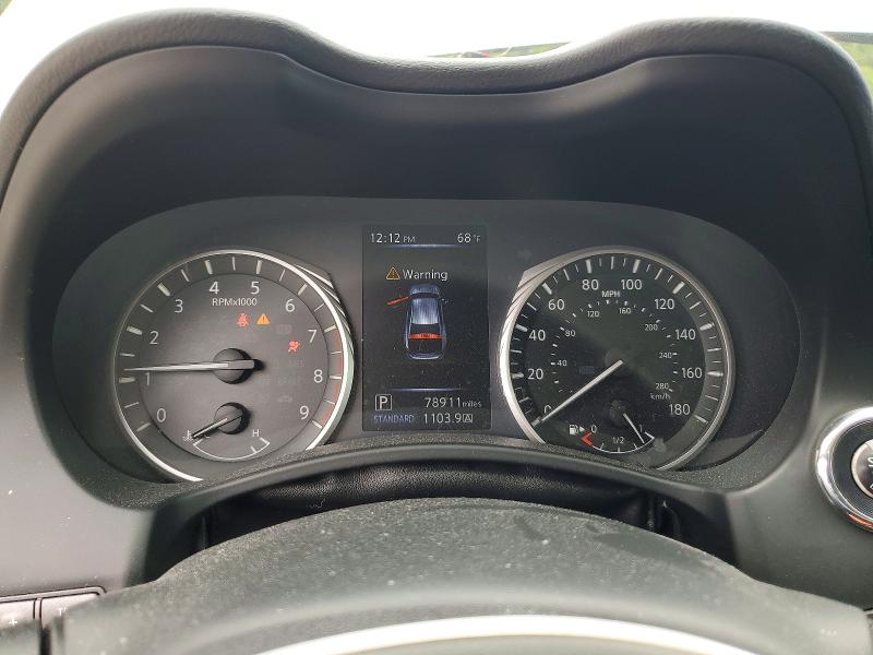 2018 Infiniti VIN JN1EV7AP9JM356620 COPART salvage auction — REAR END, Tx - Salvage Vehicle Title, sold $300 on 2026-07-21 (photo 9)