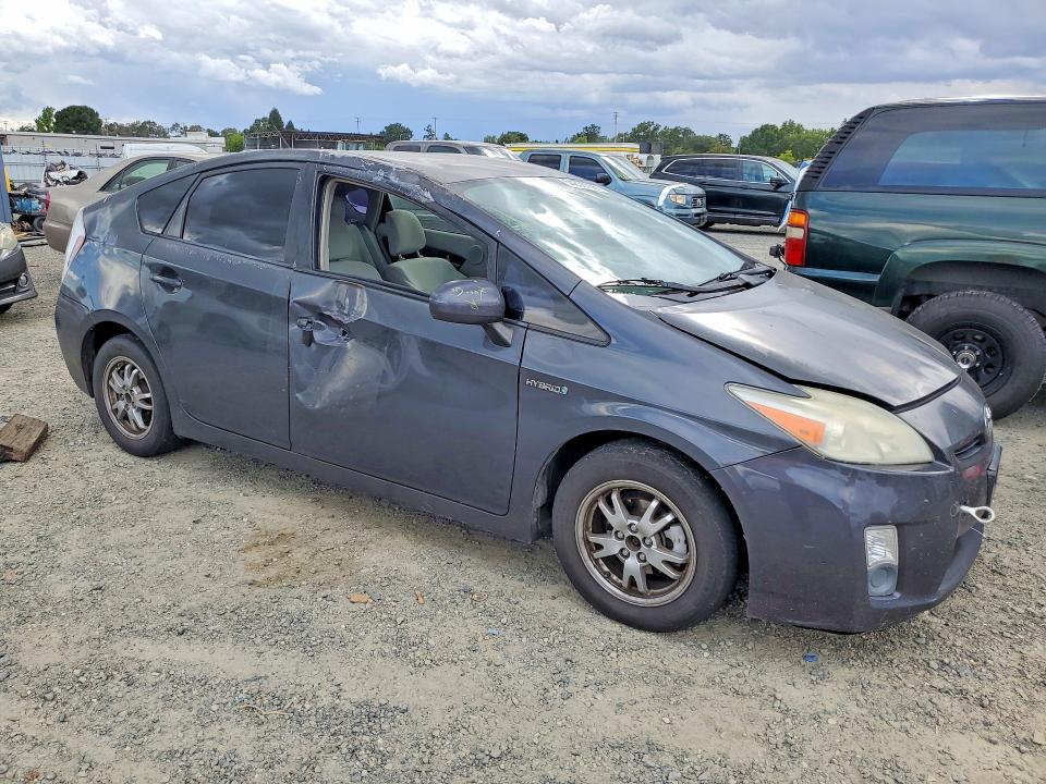 2010 Toyota Prius VIN JTDKN3DUXA0076691 COPART salvage auction — SIDE, CA - SALVAGE CERTIFICATE, sold $15 on 2026-07-21 (photo 4)