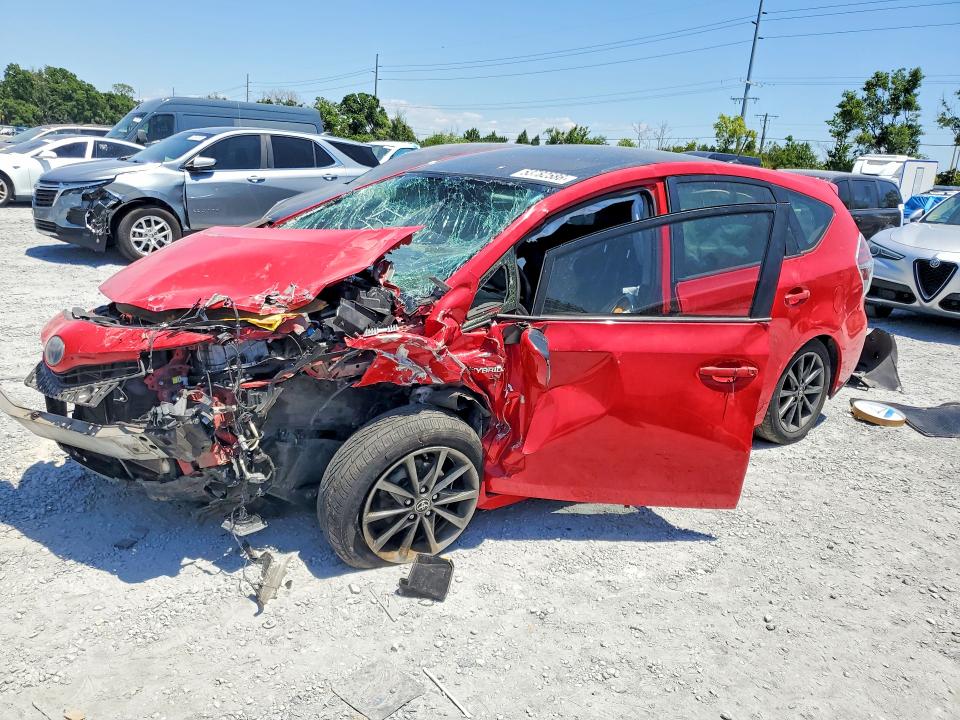 2015 Toyota VIN JTDZN3EU9FJ032566 COPART salvage auction — FRONT END, Fl - Cert Of Title Slvg Rebuildable, sold $375 on 2026-07-10 (photo 1)