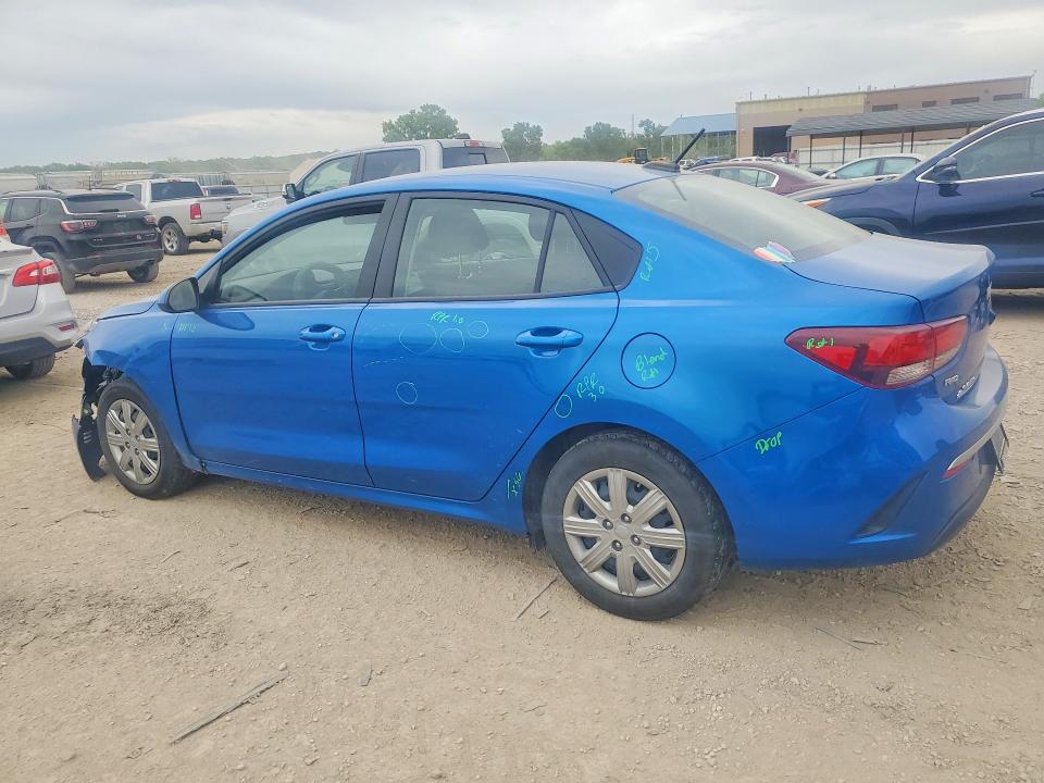 2023 Kia Rio VIN 3KPA24AD0PE626835 COPART salvage auction — FRONT END, MO - SALVAGE CERTIFICATE OF TITLE, sold $3,150 on 2026-07-09 (photo 2)