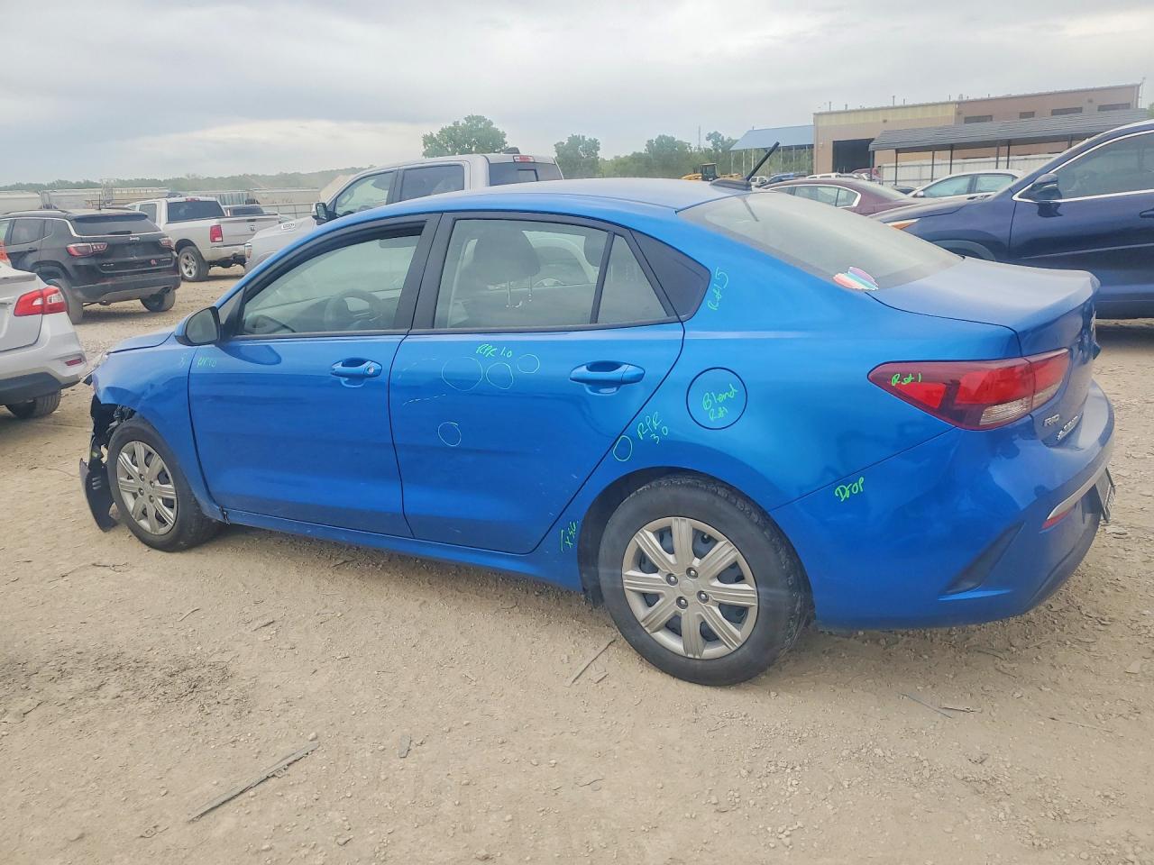 2023 Kia Rio VIN 3KPA24AD0PE626835 COPART salvage auction — Front End, MO - SALVAGE CERTIFICATE OF TITLE, sold $3,150 on 2026-06-25 (photo 2)