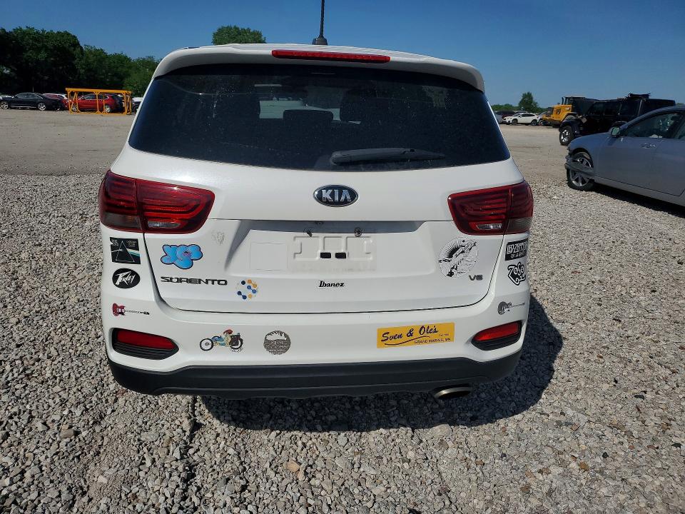 2019 Kia Sorento VIN 5XYPGDA5XKG515824 COPART salvage auction — FRONT END, Ia - Cert Of Title-Salvage Title, sold $2,350 on 2026-07-17 (photo 6)
