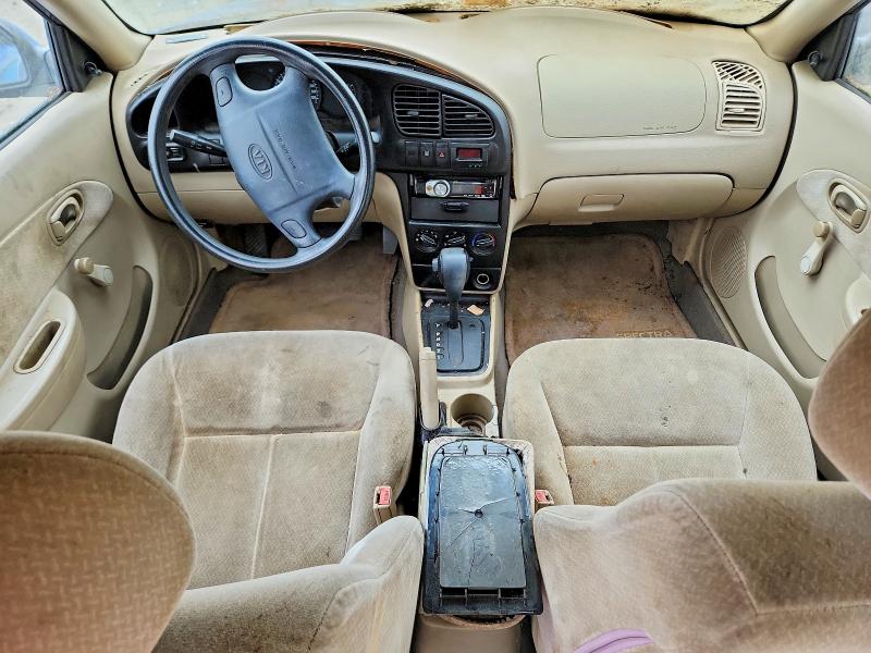 2002 Kia Spectra VIN KNAFB121525117396 COPART salvage auction — FRONT END, Va - Certificate Of Title, sold $325 on 2026-07-08 (photo 8)