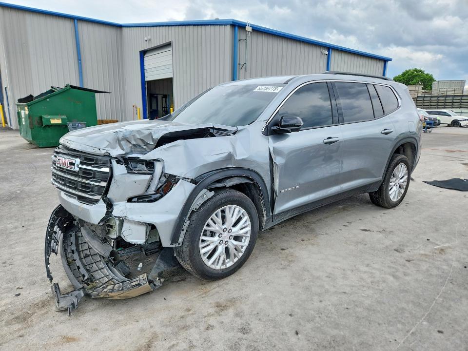 2025 Gmc Acadia VIN 1GKENKRS4SJ244047 COPART salvage auction — FRONT END, Ok - Cert Of Title-Salvage, sold $8,000 on 2026-07-22 (photo 1)