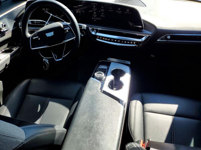 2024 Cadillac Lyriq VIN 1GYKPMRK3RZ139719 COPART salvage auction — FRONT END, On - Permit Salvage, sold $17,700 on 2026-07-14 (photo 8)
