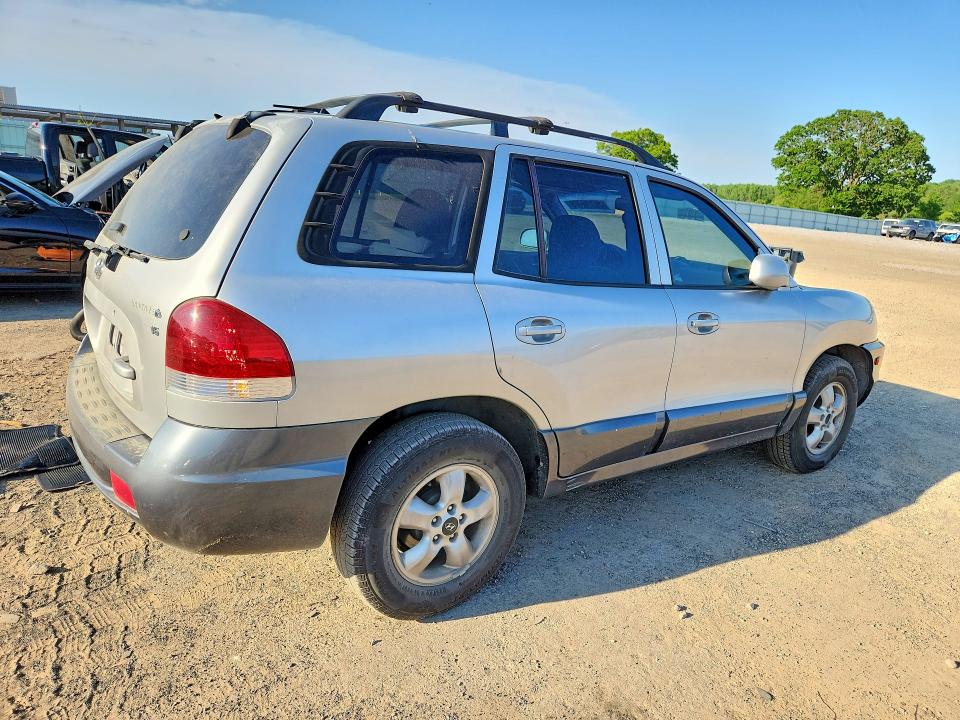 2005 Hyundai Santa fe VIN KM8SC13D05U949113 COPART salvage auction — FRONT END, Ia - Cert Of Title-Salvage Title, sold $375 on 2026-07-14 (photo 3)