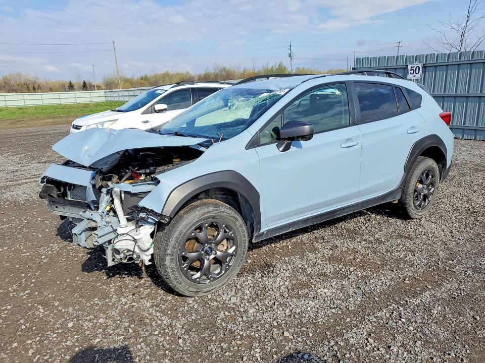2021 Subaru Xv VIN JF2GTHSC9MH345502 COPART salvage auction — FRONT END, On - Permit Irrepairable, sold $1,700 on 2026-07-07 (photo 1)