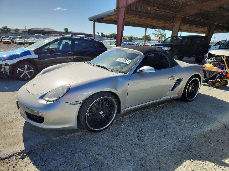 2005 Porsche Boxster VIN WP0CA29895U711467 COPART salvage auction — VANDALISM, Ca - Salvage Certificate, sold $7,000 on 2026-07-13 (photo 1)