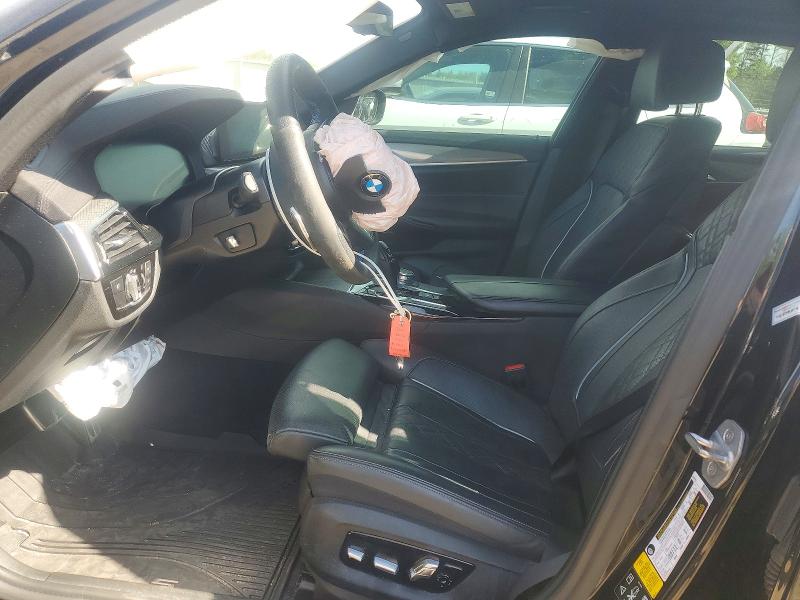 2019 BMW 5 series VIN WBAJE7C52KWW34316 COPART salvage auction — FRONT END, On - Permit No Brand - Unfit, sold $9,300 on 2026-07-30 (photo 7)