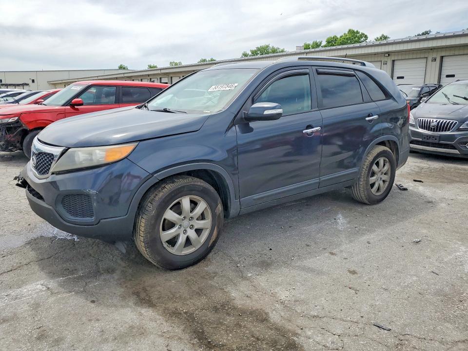 2013 Kia Sorento VIN 5XYKTDA21DG341477 COPART salvage auction — FRONT END, Ky - Cert Of Title-Salvage, sold $825 on 2026-07-27 (photo 1)