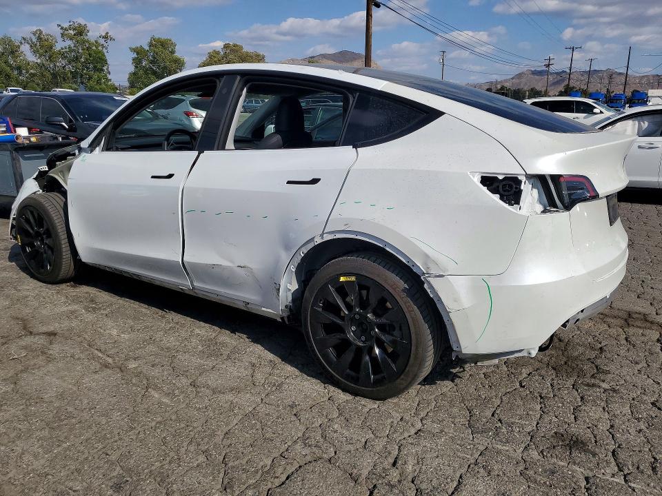 2023 Tesla Model y VIN 7SAYGDEE3PA030678 COPART salvage auction — REAR END, Ca - Salvage Certificate, sold $10,200 on 2026-07-16 (photo 2)