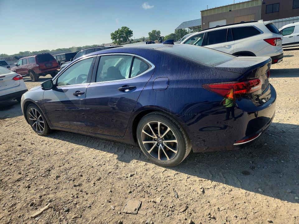 2016 Acura Tlx VIN 19UUB2F52GA012800 COPART salvage auction — SIDE, Ks - Cert Of Title-Salvage, sold $3,600 on 2026-07-09 (photo 2)