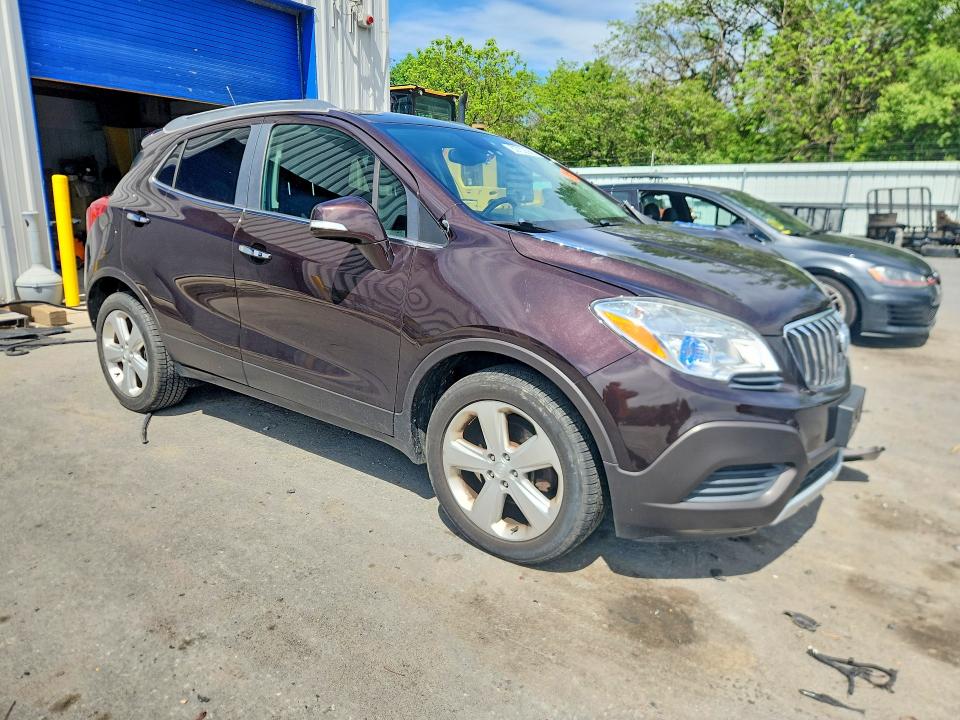 2016 Buick Encore VIN KL4CJASB5GB677357 COPART salvage auction — FRONT END, Nj - Cert Of Title-Salvage, sold $500 on 2026-07-28 (photo 4)