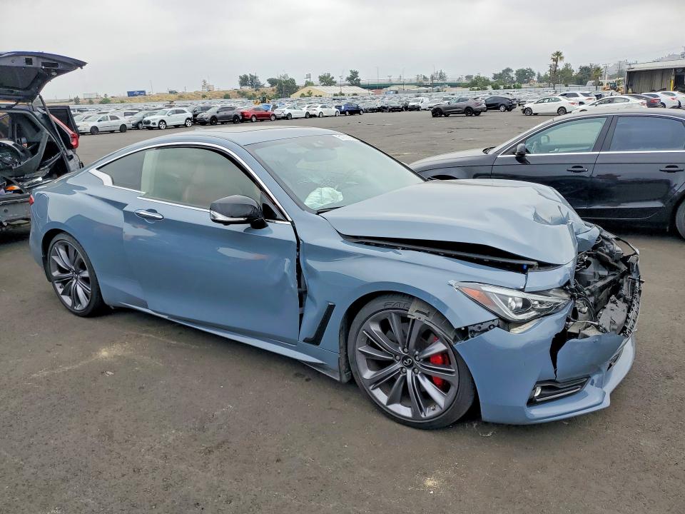 2022 Infiniti VIN JN1FV7LK6NM660354 COPART salvage auction — FRONT END, Salvage Title, sold $9,100 on 2026-07-13 (photo 4)