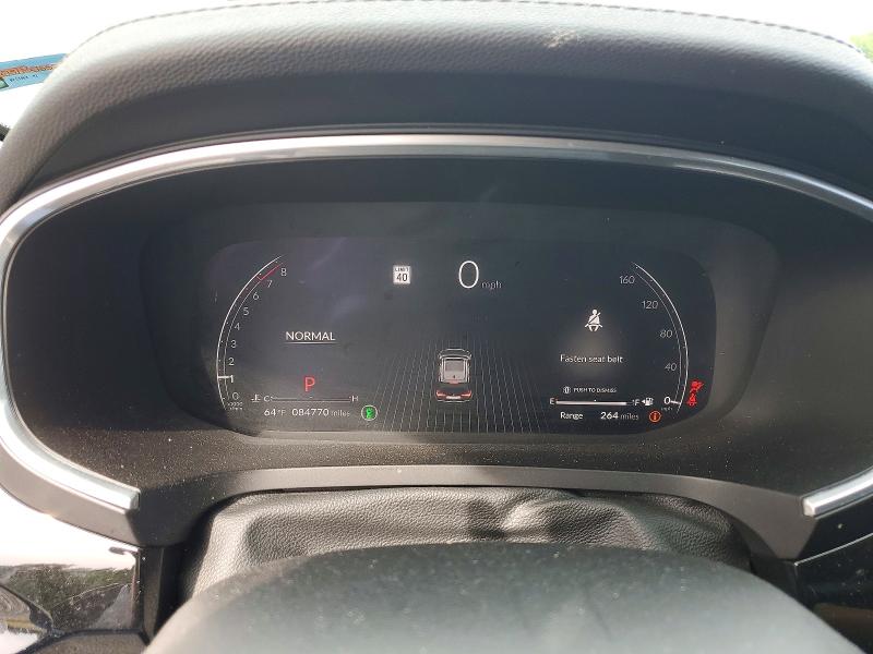 2024 Acura Mdx VIN 5J8YE1H33RL014500 COPART salvage auction — FRONT END, TN - SALVAGE CERTIFICATE, sold $8,600 on 2026-07-30 (photo 9)
