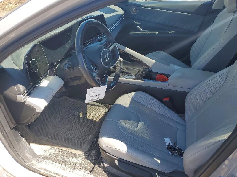 2023 Hyundai Elantra VIN KMHLN4AG7PU540283 COPART salvage auction — SIDE, ON - PERMIT NO BRAND - UNFIT, sold $7,400 on 2026-07-07 (photo 7)