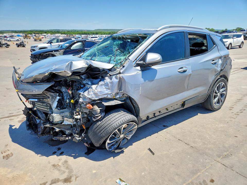 2023 Buick Encore VIN KL4MMESL3PB139090 COPART salvage auction — FRONT END, Tx - Salvage Vehicle Title, sold $675 on 2026-08-27 (photo 1)