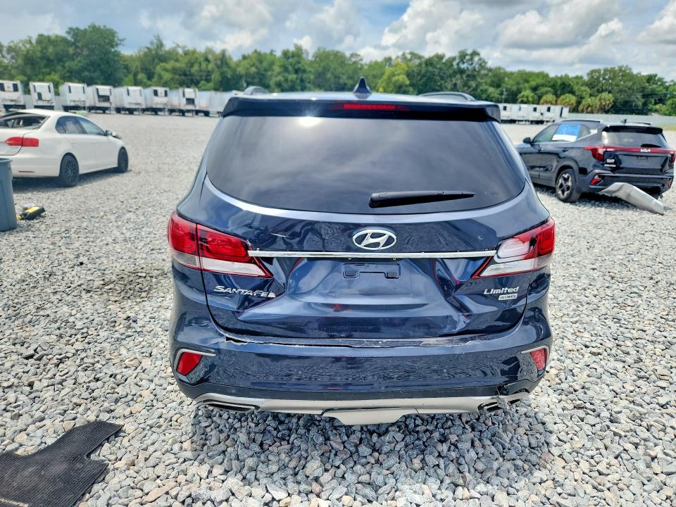 2018 Hyundai Santa fe VIN KM8SR4HF6JU282942 COPART salvage auction — REAR END, FL - CERT OF TITLE SLVG REBUILDABLE, sold $4,550 on 2026-07-15 (photo 6)