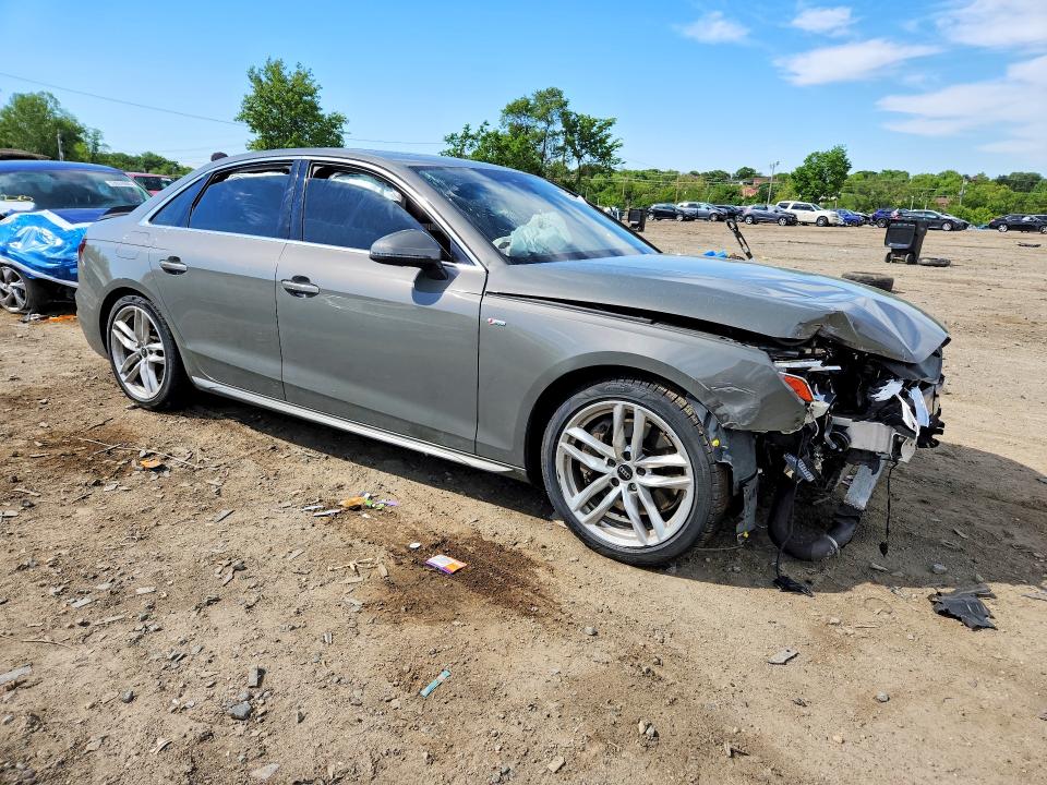 2024 Audi A4 VIN WAUEAAF41RN006227 COPART salvage auction — FRONT END, ID - SALVAGE CERTIFICATE OF TITLE, sold $5,700 on 2026-07-28 (photo 4)