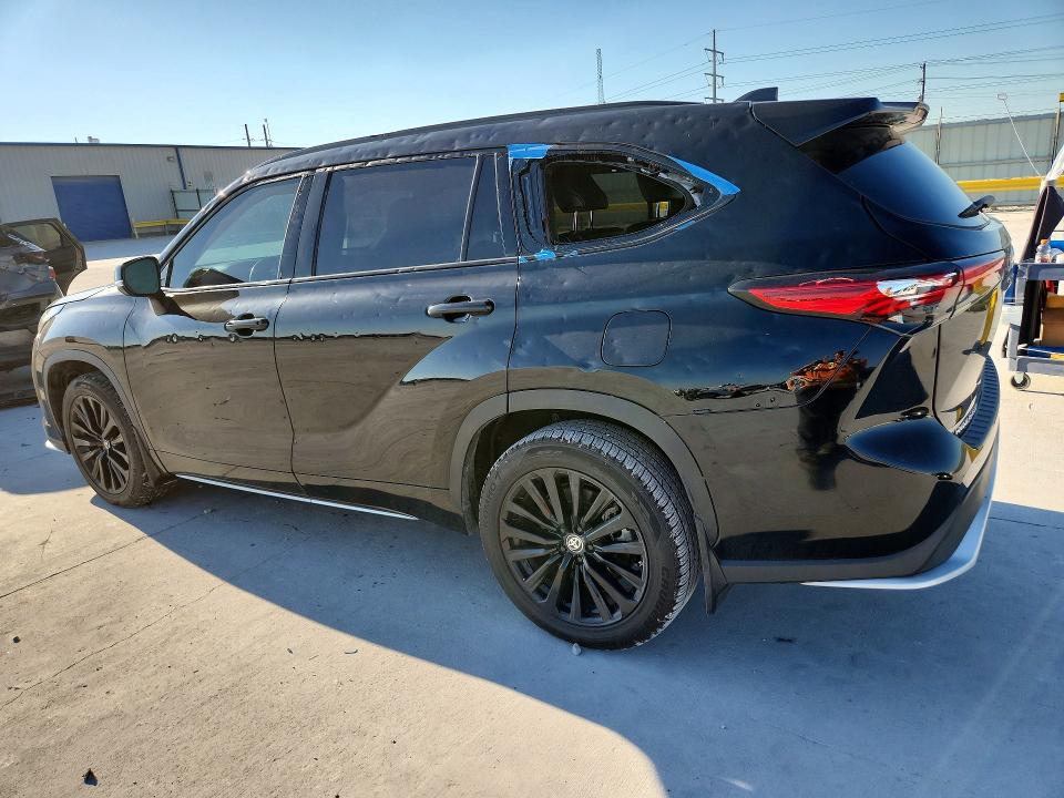 2023 Toyota Highlander VIN 5TDKDRAH0PS014705 COPART salvage auction — HAIL, Tx - Certificate Of Title, sold $300 on 2026-07-31 (photo 2)