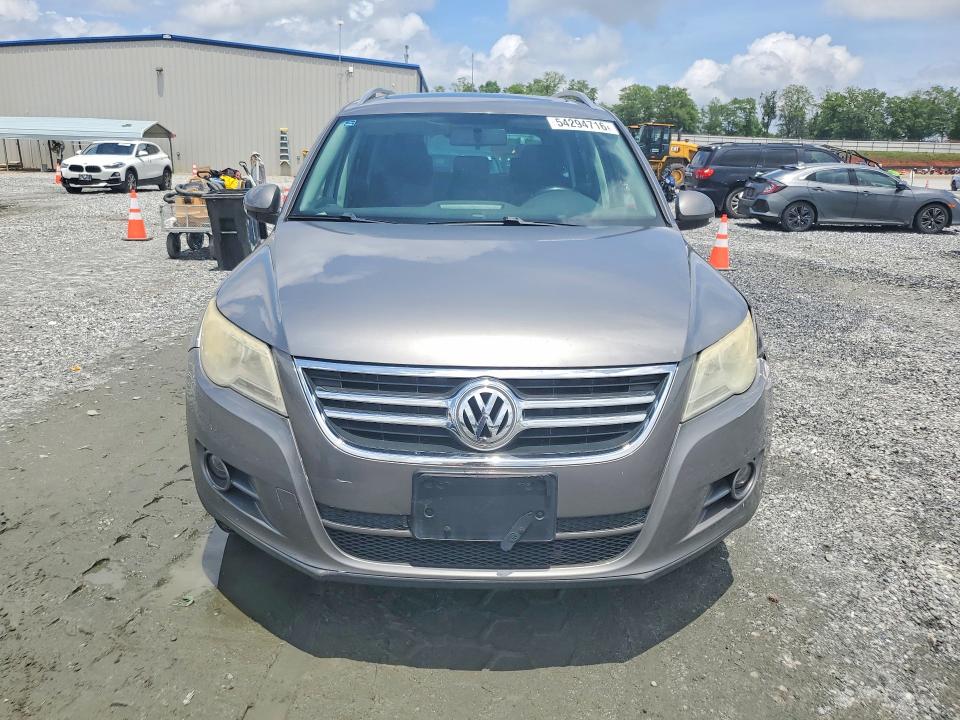2009 Volkswagen Tiguan VIN WVGAV75N19W521334 COPART salvage auction — FRONT END, Sc - Cert Of Title-Salvage, sold $600 on 2026-07-20 (photo 5)