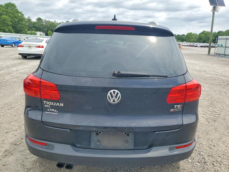 2016 Volkswagen Tiguan VIN WVGBV7AX5GW029821 COPART salvage auction — FRONT END, Oh - Certificate Of Title, sold $500 on 2026-08-04 (photo 6)