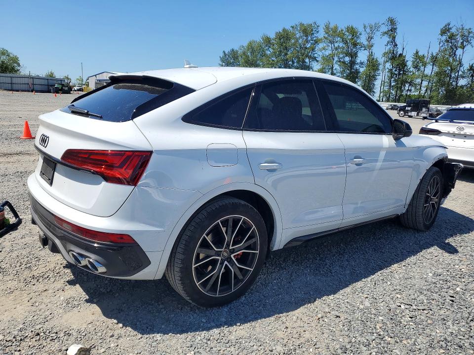 2024 Audi Sq5 VIN WA124AFY5R2115902 COPART salvage auction — FRONT END, Wa - Bill Of Sale, sold $25,500 on 2026-07-06 (photo 3)