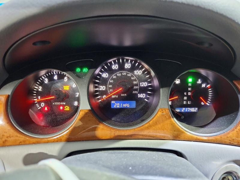 2005 Lexus ES VIN JTHBA30G155085086 COPART salvage auction — FRONT END, Nh - Cert Of Title-Salvage, sold $90 on 2026-07-23 (photo 9)
