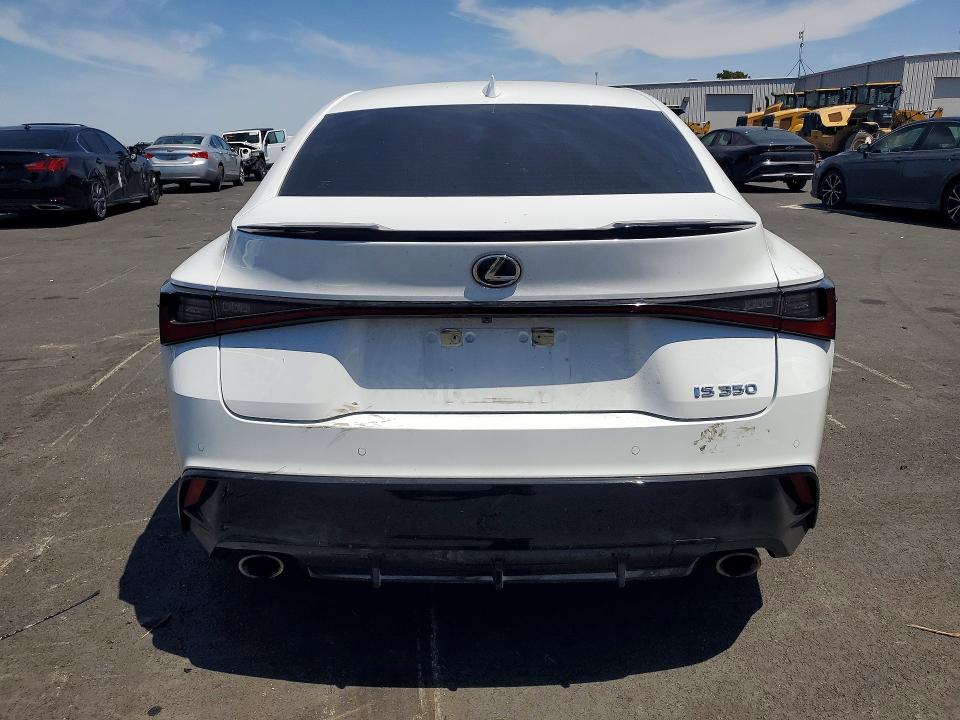 2025 Lexus Is VIN JTHGZ1B25S5090503 COPART salvage auction — VANDALISM, Ca - Salvage Certificate, sold $29,250 on 2026-07-13 (photo 6)