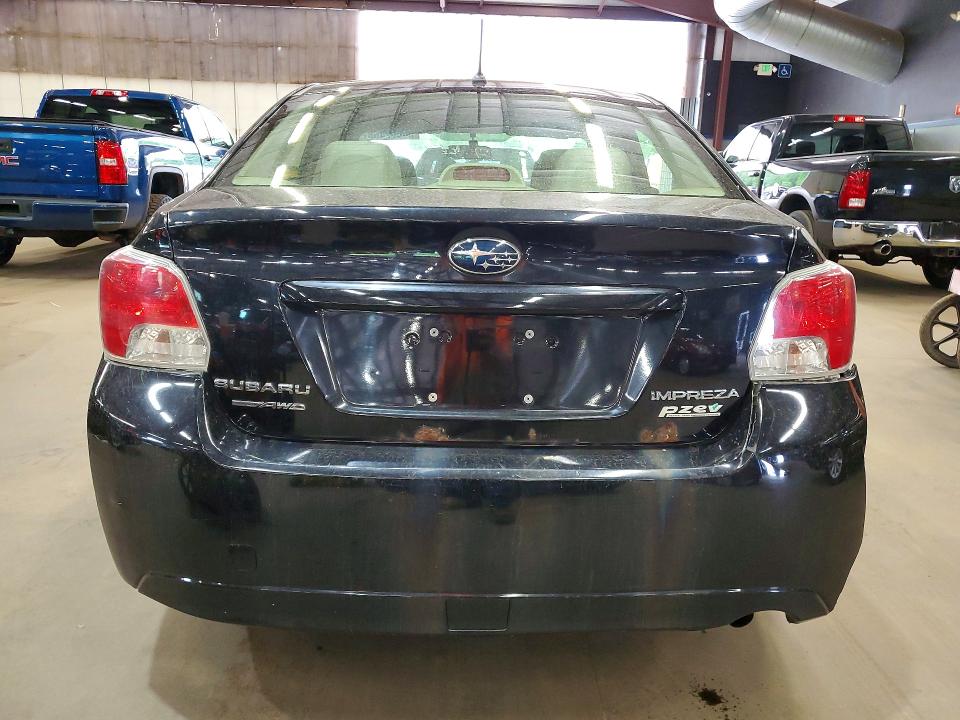 2013 Subaru Impreza VIN JF1GJAA68DH029635 COPART salvage auction — MINOR DENT/SCRATCHES, Ny - Certificate Of Title, sold $975 on 2026-07-30 (photo 6)