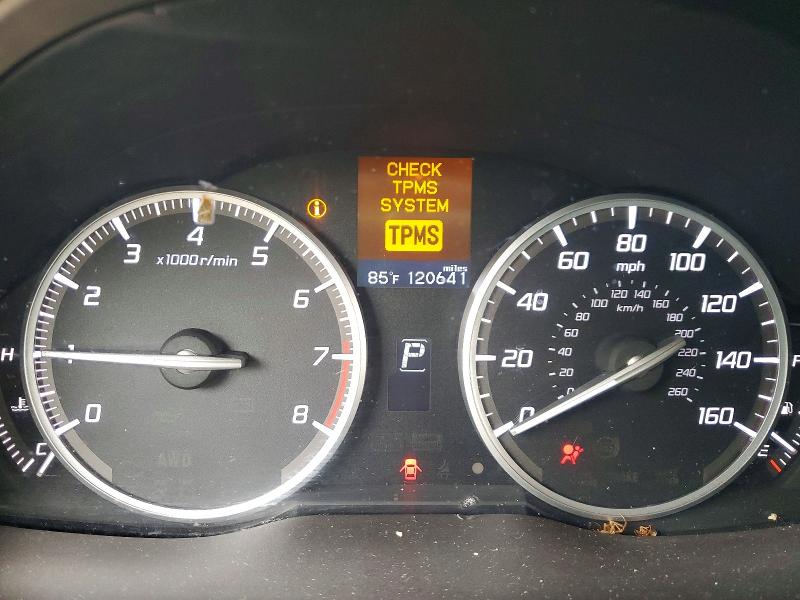 2014 Acura Rdx VIN 5J8TB3H34EL008858 COPART salvage auction — SIDE, Ms - Certificate Of Title (P), sold $4,050 on 2026-07-09 (photo 9)