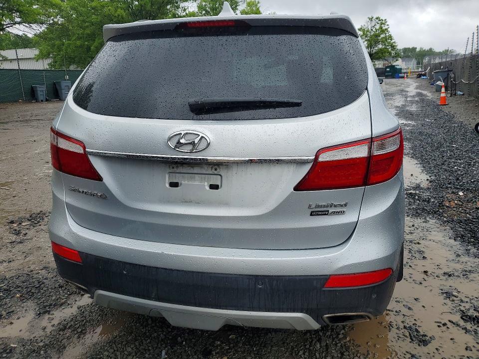 2016 Hyundai VIN KM8SRDHF1GU157565 COPART salvage auction — MECHANICAL, Mt - Certificate Of Title, sold $1,250 on 2026-07-04 (photo 6)