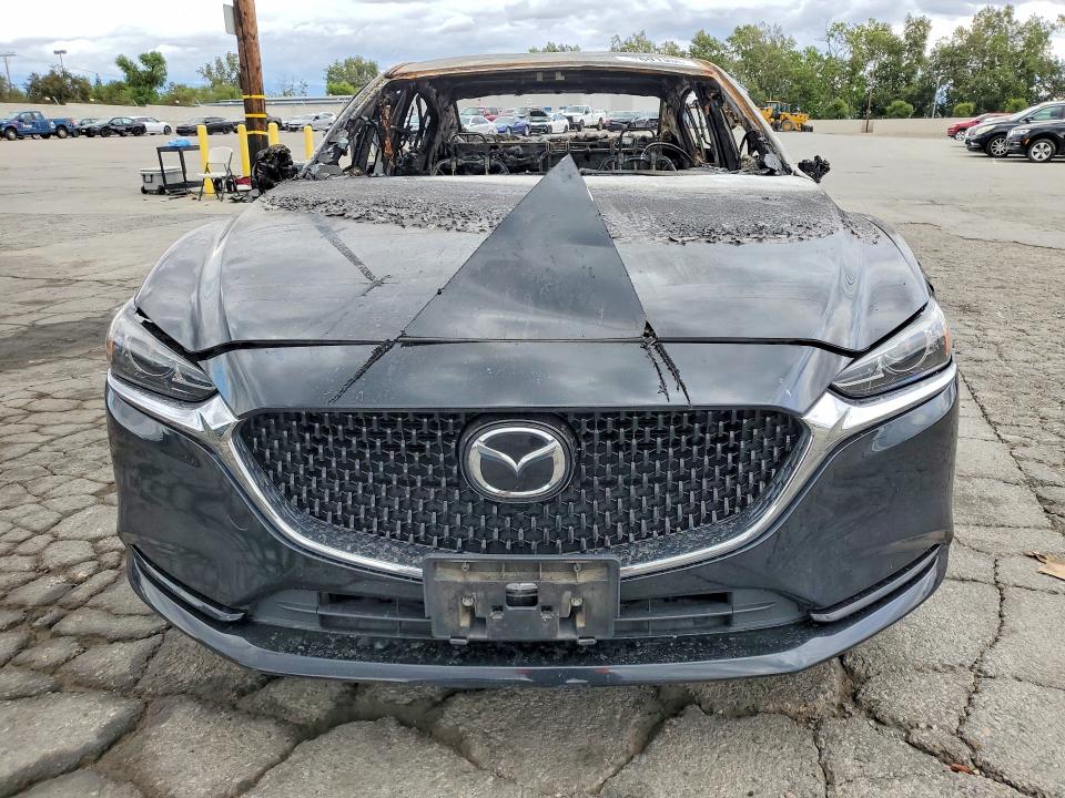 2021 Mazda 6 VIN JM1GL1UM1M1601958 COPART salvage auction — BURN, Ca - Non-Repairable Vehicle Cert, sold $325 on 2026-07-09 (photo 5)