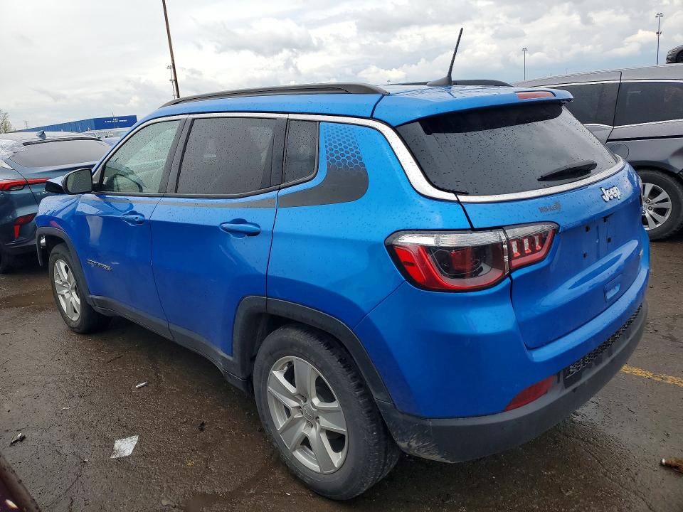 2022 Jeep Compass VIN 3C4NJCBBXNT155877 COPART salvage auction — FRONT END, Fl - Certificate Of Destruction, sold $2,850 on 2026-07-02 (photo 2)