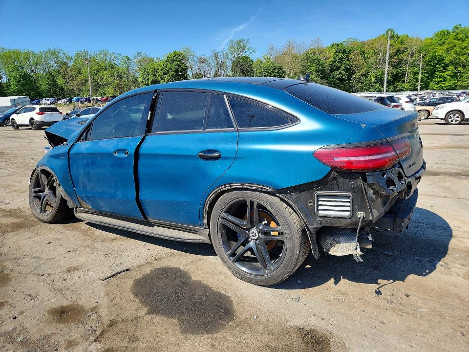 2019 Mercedes-benz Gle VIN 4JGED6EB1KA151414 COPART salvage auction — FRONT END, Ny - Mv-907A Salvage Certificate, sold $9,900 on 2026-08-02 (photo 2)