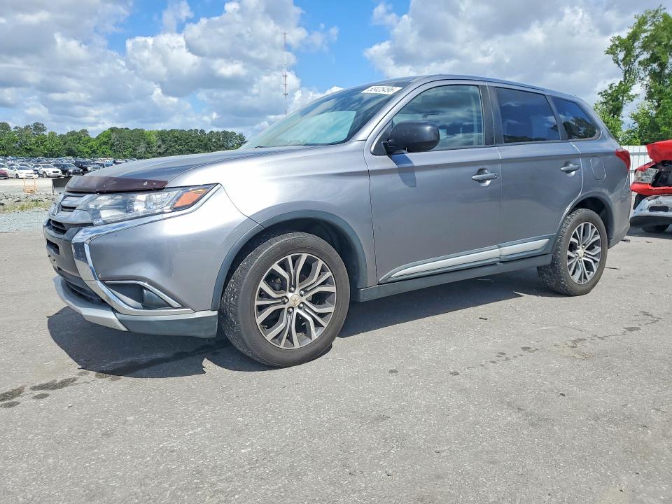 2018 Mitsubishi Outlander VIN JA4AZ3A39JJ004560 COPART salvage auction — REAR END, Nc - Salvage Certificate Of Title, sold $2,400 on 2026-07-16 (photo 1)