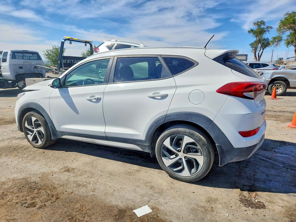 2017 Hyundai Tucson VIN KM8J33A23HU514678 COPART salvage auction — FRONT END, Nm - Cert Of Title-Salvage, sold $1,800 on 2026-07-13 (photo 2)