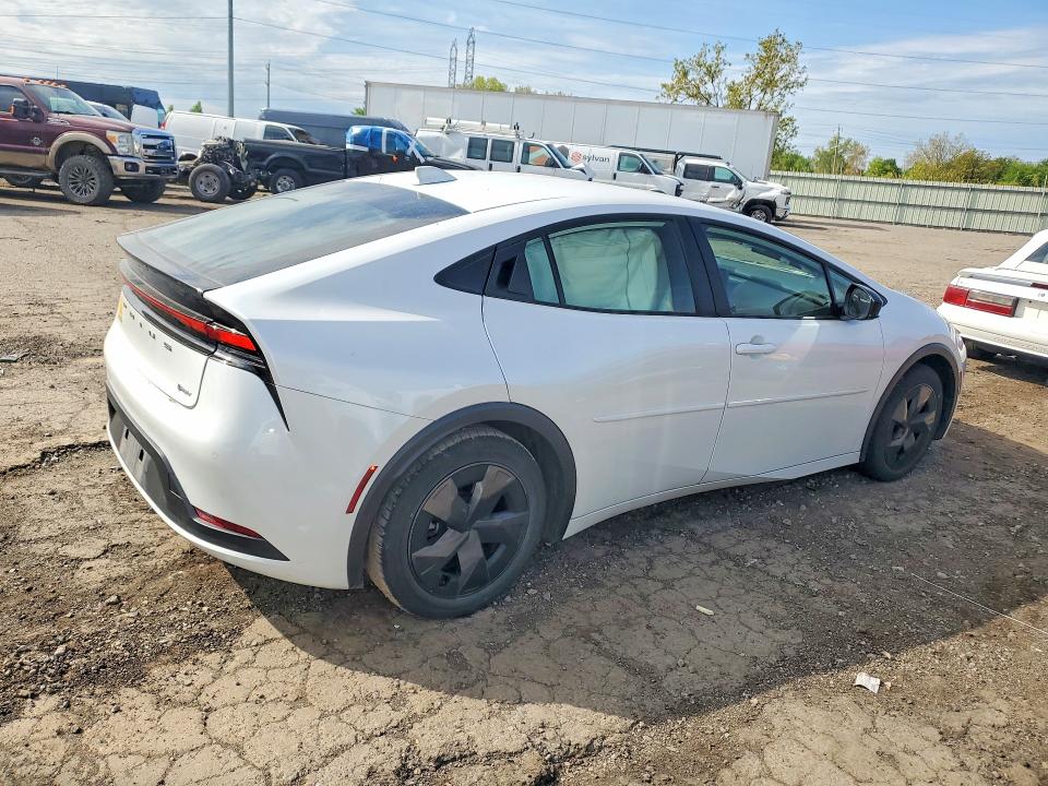 2024 Toyota Prius VIN JTDACAAU5R3043165 COPART salvage auction — SIDE, Mi - Certificate Of Title, sold $10,400 on 2026-07-02 (photo 3)