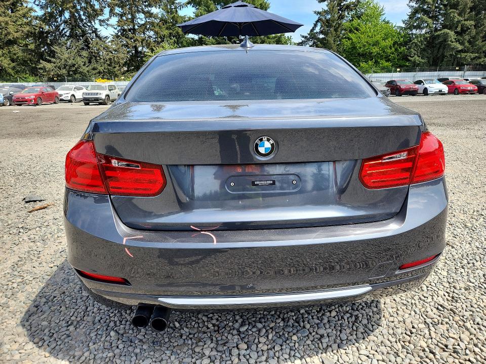 2012 BMW 3er VIN WBA3A5C57CF259615 COPART salvage auction — FRONT END, WA - BILL OF SALE, sold $125 on 2026-07-24 (photo 6)