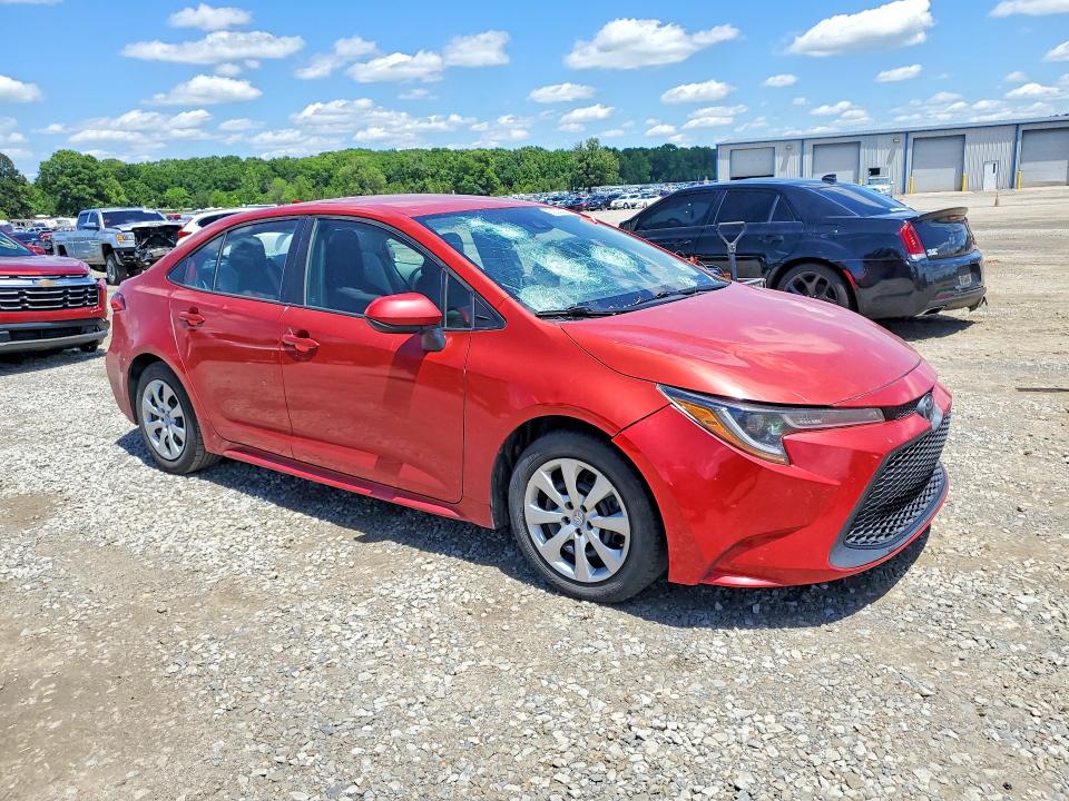 2021 Toyota Corolla VIN 5YFEPMAE1MP164243 COPART salvage auction — HAIL, Ar - Cert Of Title-Salvage, sold $5,200 on 2026-07-08 (photo 4)
