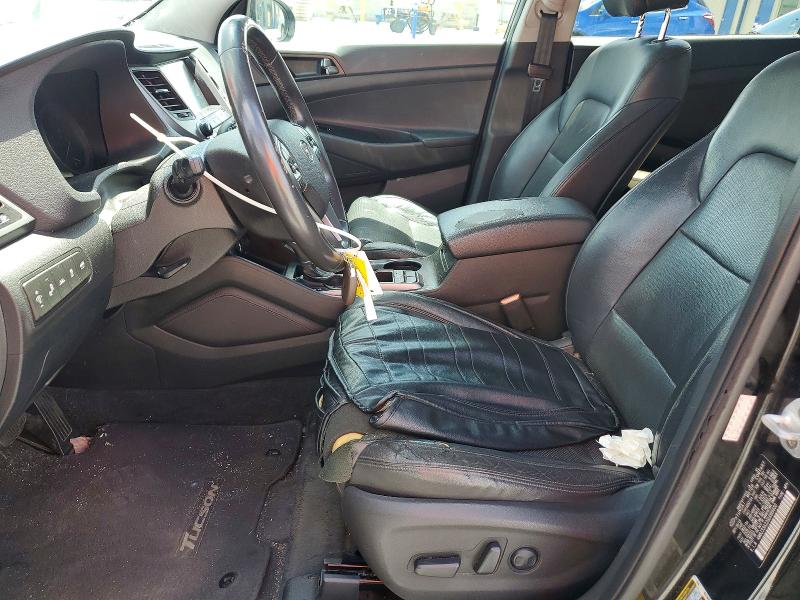 2016 Hyundai Tucson VIN KM8J33A22GU085600 COPART salvage auction — HAIL, FL - CERT OF TITLE SLVG REBUILDABLE, sold $2,700 on 2026-07-24 (photo 7)