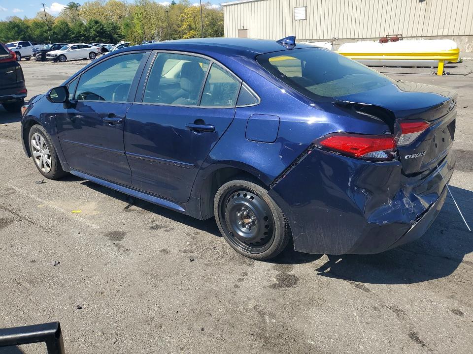 2021 Toyota VIN JTDEPMAE1MJ131909 COPART salvage auction — REAR END, Ri - Salvage Certificate Of Title, sold $6,300 on 2026-07-09 (photo 2)
