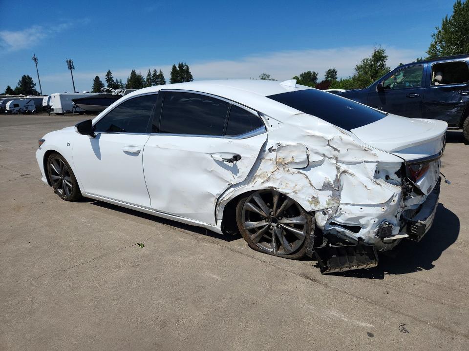 2019 Lexus Es 350 VIN 58ABZ1B16KU012194 COPART salvage auction — REAR END, OR - SALVAGE TITLE CERTIFICATE, sold $10,400 on 2026-08-07 (photo 2)