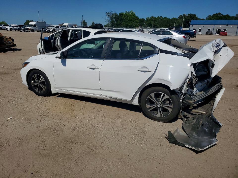 2022 Nissan Sentra VIN 3N1AB8CVXNY205944 COPART salvage auction — REAR END, AL - CERT OF TITLE-SALVAGE TITLE, sold $2,600 on 2026-07-09 (photo 2)